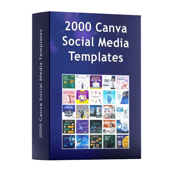 Canva Social Media 2000 Templates
