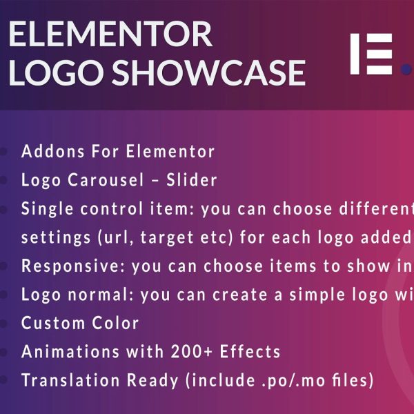 Logo Showcase for Elementor WordPress Plugin